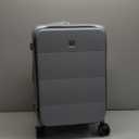 Hanke Hardside Expandable Carry On Luggage, 20 Inch Top Opening Trunk Luggages with Spinner Wheels, All-PC Hard Shell Carry-On Suitcase, Lightweight & TSA Airline Approved (Grey, 46L)