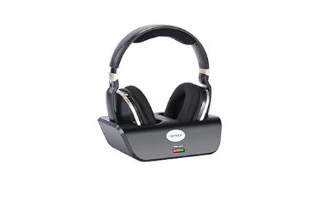 Daysnew Optical Wireless Headphones for TV Watching, OverEar Headphones for Seniors with Charging Dock and Volume Control, Plug and Play