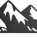Mountain Car Emblem Fit for Toyota Tacoma 2016-2024,Mountain View Forest Badge Logo ABS Material 3D Effect Logo. (White)