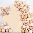 FUHSY Wedding Arch Cover Beige Arch Cover Backdrop Fabric 6FT Arch Spandex Cover for Arched Wall Backdrop Cover Stretchy Arch Stand Cover for Chiara Backdrop Cover Balloon Party Arch Covers Decoration