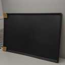 MidWest Homes for Pets Replacement Pan for 42-inch Dog Crates, Fits All Midwest and New World 42-inch Pet Cages, Multiple Uses, Plastic, Black, 9PAN (41.3"L x 1.0"W x 27.8"H)