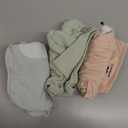 3-Pack Organic Swaddles for Newborns, Baby Sleep Sacks 0-3 Months - Baby Swaddle Wrap, Newborn Wearable Blanket, Infant Sleep Sack for Girls, Boys, Soft & Snug, Large Hook & Loop Closure (Mellow)