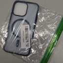 SUPFINE Magnetic for iPhone 13 Pro Case (Compatible with MagSafe) (Military Grade Drop Protection) Slim Translucent Matte Shockproof with Anti-Fingerprint Phone Case,Navy Blue