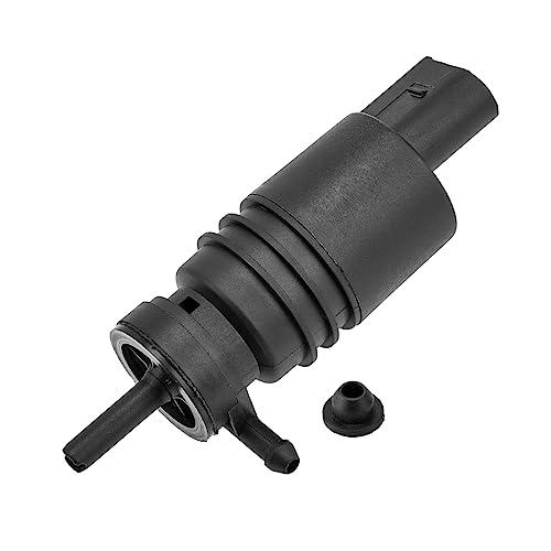 zipelo Windshield Washer Pump with Grommet, Windshield Washer Fluid Pump Replacement, Replaces OEM #: 67128362154, 67128377612, Compatible with Most Vehicles, Standard Black Car Accessories Parts zipelo Windshield Washer Pump with Grommet, Windshield Washer Fluid Pump Replacement, Replaces OEM #: 67128362154, 67128377612, Compatible with Most Vehicles, Standard Black Car Accessories Parts