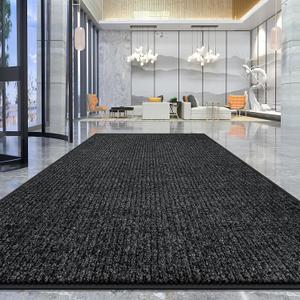 Vicwe Indoor Outdoor Door Mat, 3'x10' Heavy Duty Front Door Mat, Non-Slip Washable Doormats Entrance Mats, Dirt Resistant and Absorbent Doormat, Commercial Outdoor Entrance Floor Mat for Home Office