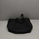 Extra Large Canvas Tote Bag for Women Men, Utility Work Tote with Zipper, Laptop Tote, Teacher Tote (Black)