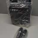 JYX Karaoke Machine for Adults & Kids, Portable Bluetooth Speaker with 2 Wireless Microphones, PA System Treble & Bass with LED Lights, Supports USB/AUX/TF/FM/REC for Home Party Outdoors (15W)