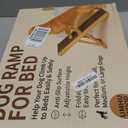 UMHUWOOD Dog Ramp for Couch, Bed, and Car  Adjustable, Portable, Foldable, Non-Slip Wooden Pet Ramp for Small, Medium, and Senior Dogs and Cats  Up to 19.5" High