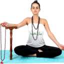 HealthAndYoga™ Yoga Danda - Wooden Staff - for Improved Breath Flow in Nostrils and for Yoga Practices