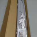Changshade No Drill Roman Shades Cordless Blinds Blackout for Indoor Windows, Room Darkening Tension Rod No Hardware No Tools Inside Mount, Shade Size 26 Inches Wide 64 Inches High, Dark Grey