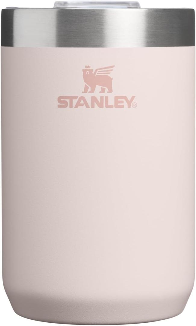 STANLEY Everyday Camp Cup 12 oz | Drink Through Lid | Cup for Coffee, Tea and Drinks | Insulated Stainless Steel | BPA-Free