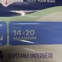 Always Discreet Postpartum and Adult Incontinence Underwear for Women, Small/Medium, Maximum Protection, 14 Count