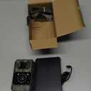 Assark Solar Trail Camera 48MP 30FPS, WiFi Bluetooth Game Camera with Motion Activated 0.2s Trigger, Night Vision Motion Activated IP66 Waterproof for Wildlife Scouting with 32GB Micro SD Card