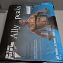 Ally Peaks Pull Up Bar for Doorway | Thickened Steel Max Limit 440 lbs Upper Body Fitness Workout Bar| Multi-Grip Strength for Doorway | Indoor Chin-Up Bar Fitness Trainer for Home Gym Portable (black)