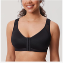 DELIMIRA Women's Front Closure Posture Wireless Back Support Full Coverage Bra. Size W811S