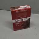 Quest Nutrition Chocolate Brownie Protein Bar, 20g Protein, 1g Sugar, 4g Net Carb, Gluten Free, Gluten Free, 12 Count