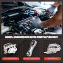 Engine Mount & Transmission Motor Mount Kit Fit for 2014-2022 Mini Cooper, 2016-2022 Cooper Clubman, 2014-2023 Cooper Countryman 1.5L 2.0L, 2016-2022 BMW X1, 2018-2023 X2 3PCS, Replace 22116885934