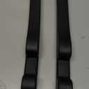 Car Seat Gap Filler Set of 2, Soft Foam Multifunctional Seat Side Gap Filler with Organizer & Hook Function, 3in1 Gap Stopper Universal Fit Car SUV Truck Fill The Gap Between Seat & Console (Standard, Black)