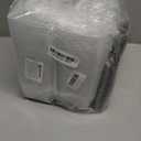 TOFLEN 100Ct 8 oz Square Plastic Dessert Cups with Lids and Sporks, Clear Plastic Yogurt Parfait Cups Cake Cup for Mousse, Fruit, Banana Pudding Cup