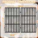 Replacement Parts Kit for Weber Spirit II 200 Series Grills - Grill Grates (7637, 7849) & Flavorizer Bars (7635, 69796, 3400301) - Compatible with E210, S210, E220, S220, GS4 Spirit Models