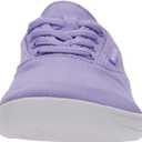 WHITIN Womens Canvas Minimalist Barefoot Sneakers Extra Wide Toe Box Zero Drop Sole Shoes Width Fit Minimus Size 5.5 5.5W Tenis Walking Outdoor Purple 36