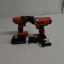 BLACK+DECKER 20V MAX Cordless Drill and Impact Driver, Power Tool Combo Kit with Battery and Charger (BD2KITCDDI)