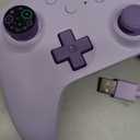 8Bitdo Ultimate 2C Hall Effect Joysticks and Hall Triggers Wired Controller for Windows PC and Android, with Remappable L4/R4 Bumpers, Turbo function & Rumble vibration (Purple)
