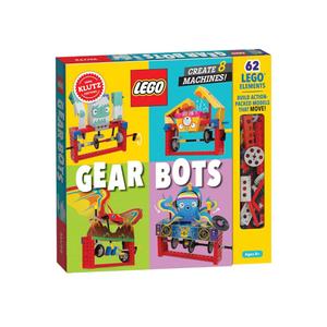 Klutz Lego Gear Bots Science/STEM Activity Kit for 8-12 years