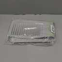 24'' Folding Faucet Mat for Kitchen Sink Splash Guard[7 Slope Fast Self-draining][Snap Lock Fit] Kitchen Sink Faucet Mat Splash Guard Kitchen Sink Area Water Splash Guard Behind Faucet Draining Mat (24" x 5.5", Light Gray)