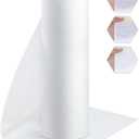 PLANTIONAL Woven Cotton Iron-On Fusible Interfacing, 16.1 inch X 10 Yards White Heavy Weight 100% Cotton Single Sided Interfacing Fabric Iron on Interfacing for Fabric Sewing and DIY Crafts Supplies