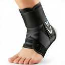 Lace Up Ankle Brace for Women Men, Ankle Support Brace for Sprained Ankle, Ankle Stabilizer Brace with 2 Auto-Shaped Pads, Air Fabric Cool Medical Ankle Brace for Peroneal Tendonitis & Injury Recover, Basketball, Sports, XL(14"-15"), X-Large