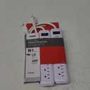 Pack Of 2, Prime Surge Protector, 6 outlets, 1.5 Ft