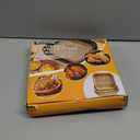 200PCS Air Fryer Paper Liners, 9.5 Inch Unbleached Parchment Paper,Non-stick Oil-Proof,Water-Proof, Disposable Air Fryer Liners,For Air fryer Basket 5-10QT,Baking, Microwave,Roasting