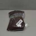 Gee Di Moda Cloth Napkins - 17 x 17 Inch Chocolate Dinner Napkins - Set of 12 Soft & Absorbent Washable Fabric Cloth Table Napkins with Hemmed Edges for Hotel Restaurant, Holiday Parties & Wedding