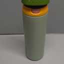 ENCOOL Leakproof Insulated Water Bottle with Straw Dual-Sip Water Bottle Bag-Safe Design for Work, Commute & Gym Keeps Drinks Cold All Day, 24 oz, Sage Green