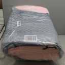 Burbell Toddler Chairs Comfy Axolotl Toddler Couches That Fold Out with Blanket 2-in-1 Kids Fold Out Couch Velvet Child Foldable Convertible Sofa to Lounger 1-7 Years Old (Light Pink)