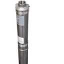 Hallmark Industries MA0414X-7A Deep Well Submersible Pump, 1 hp, 230V, 60 Hz, 30 GPM, 207' Head, Stainless Steel, 4"