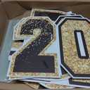 Class of 2026 Yard Signs, 11PCS Black Gold 2026 Graduation Yard Decorations Large Congrats Grad Lawn Sign with Stakes for Outdoor Senior High School College Garden Prom Send Off Party Decor Supplies