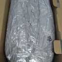 Bedsure King Comforter Set - Grey Bed Set, 3 Pieces Cute Floral Bedding, 1 Soft Reversible Botanical Flowers Comforter and 2 Pillow Shams