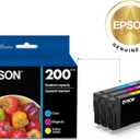 EPSON 200 DURABrite Ultra Ink Standard Capacity Color Combo Pack (T200520-S) Works with WorkForce WF-2520, 2530, 2540, Expression XP-200, 300, 310, 400, 410
