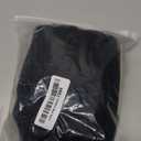 Queenmore Small Dog Pullover Sweater, Cold Weather Cable Knitwear, Classic Turtleneck Thick Warm Clothes for Chihuahua, Bulldog, Dachshund, Pug (Black, Large)