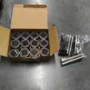 Dream Master Solar Lights Outdoor Waterproof, Stainless Steel LED Landscape Lighting, Solar Garden Lights, Outdoor Decorations for Yard, Pathway, Walkway, Patio, Lawn - 12 Pack