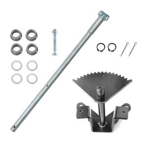 Steering Sector Gear Compatible with John Deere LT133 LT150 LT155 LT160 LT166 LT170 with Shaft