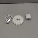 15W Motorola Wireless Charger Fast for Moto Razr 2025/Razr 2024/Razr+ 2024/Razr 60/Razr 50 Ultra,Edge 2025 2024,Edge 50 Ultra,60 Pro,Moto G Stylus 2025,Power 2025,Wireless Charging Pad +QC3.0 Charger (White)