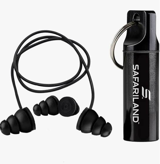 Safariland Pro Impulse Hearing Protection, In Ear Earplugs with Keychain Storage Case  Hearing Protection for Firing Range, Shooting and Hunting
