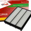 EPAuto GP918 (CA8918) Engine Air Filter, Replacement for Toyota 4Runner V8, Tundra 3.4L/4.7L, Land Cruiser, Sequoia, Lexus GX470, LX470  Rigid Panel Filter for Select Models 19982009