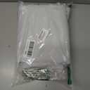 NICETOWN Blackout Curtain Panels for Bedroom, 2 Panels, W52 x L60-inch, Greyish White, Thermal Insulated Grommet Top Blackout Draperies and Drapes for Basement