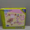 WOODMAM Wooden Dollhouse Furniture Set, 22 PCS Doll House Accessories Including 5 Room Kits, Little People House Furniture Toy Gift for Girls Boys Age 3+, Miniature Dollhouse Furnishing