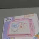 AiTuiTui Magnetic Drawing Board Toddler Toys for Girl Gifts, Erasable Doodle Sketching Writing Pad Travel Games for Kids in Car, Early Education Learning Skill Development Toys for Toddlers (Light Pink)