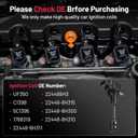 BDFHYK Ignition Coils Pack Compatible with Nissan Altima Sentra X-Trail l4 2.5L Coil for UF350 224488H3 C1398 22448-8H315 22448-8H310 22448-8H300 22448-8H311 1788319 5C1395 Set of 4